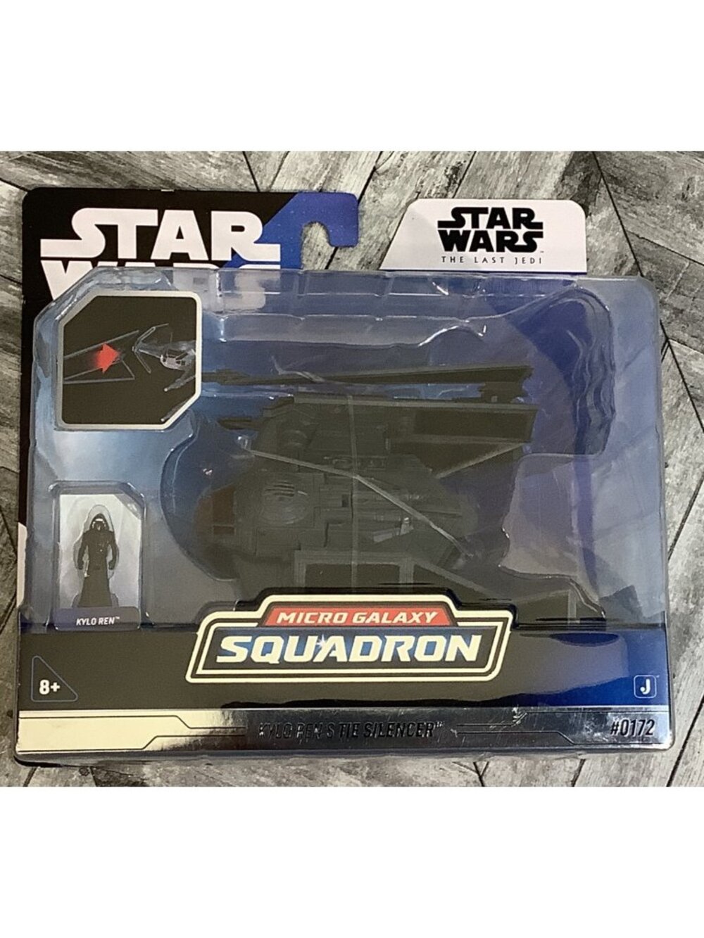 Star Wars Micro Galaxy Squadron Series 8 Kylo Ren's Tie Silencer #0172